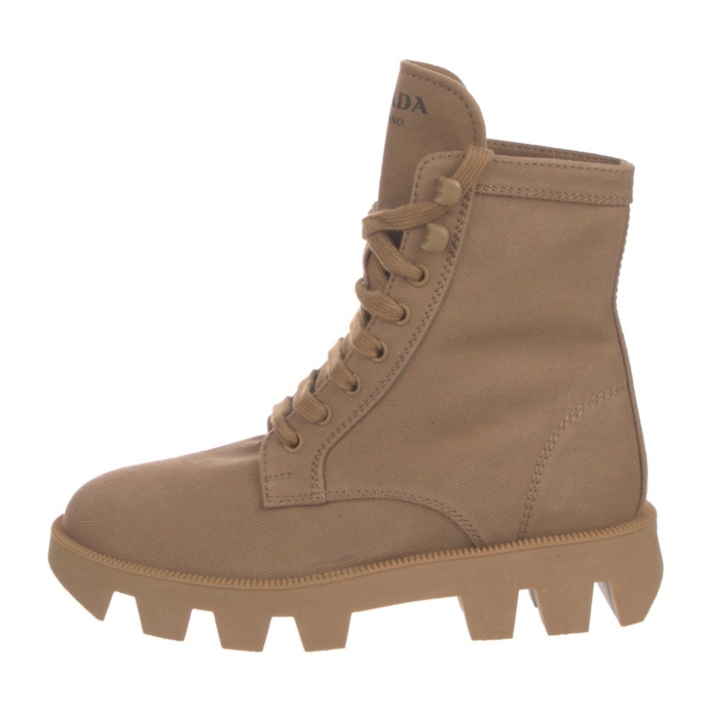 Prada Combat Boots